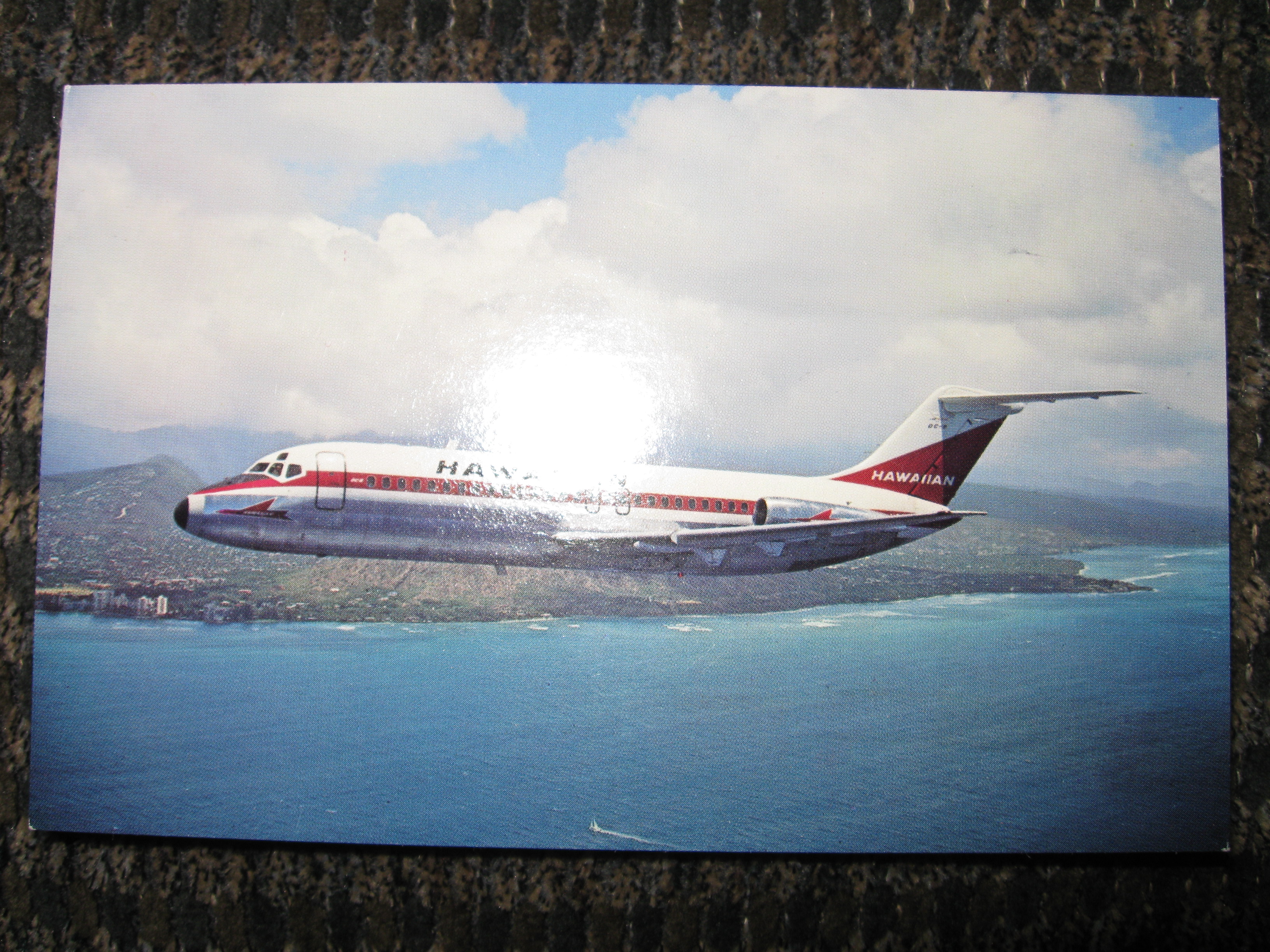Hawaiian Airlines DC-9 Royal Fan jet